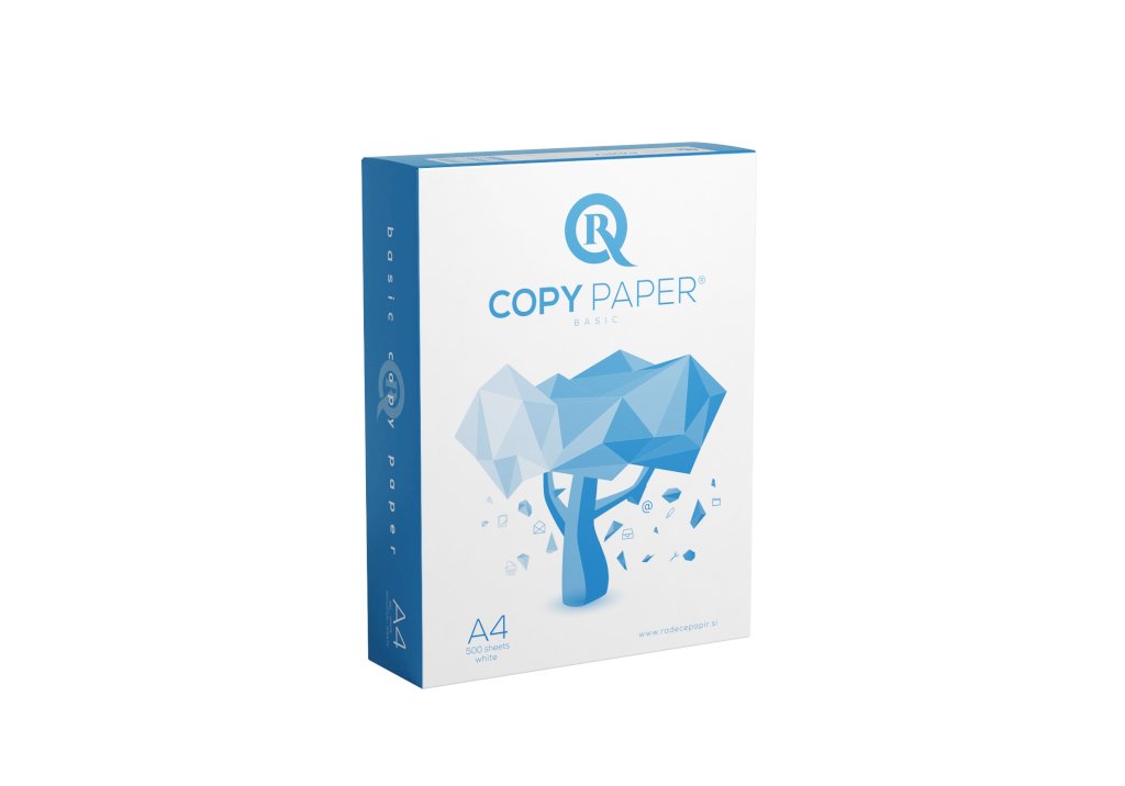 Папір офісний А4, 80 г/м2, 500 арк, клас С BASIC COPY (763614)